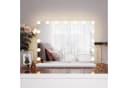 SONNI Schminkspiegel mit LED-Beleuchtung und 10x Lupe Bild 2
