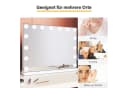SONNI Schminkspiegel mit LED-Beleuchtung und 10x Lupe Bild 5