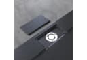 SONNI Duschwanne Schieferoptik Weiß/Schwarz SMC Bild 3