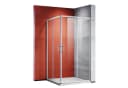 SONNI Eckdusche Duschkabinen Eckeinstieg Doppel Schiebetüren Dusche 70x70 cm Bild 2