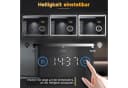 SONNI LED Badezimmerspiegel 100x60cm Silber Bild 3