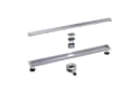 SONNI Duschrinne Edelstahl 50-110 cm 360° verstellbar mit Geruchsstop Bild 2