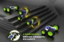 Diyarts RC-Auto 4WD 2,4 GHz Fernsteuerung 360° Flip Bild 1