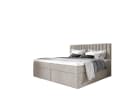 Fun Möbel Boxspringbett LINNEA mit Bettkästen und Topper Bild 3