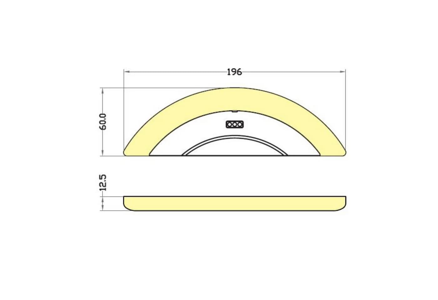 kalb LED Unterbauleuchte mit Sensor 2er Set warmweiß silber-grau - Bild 4