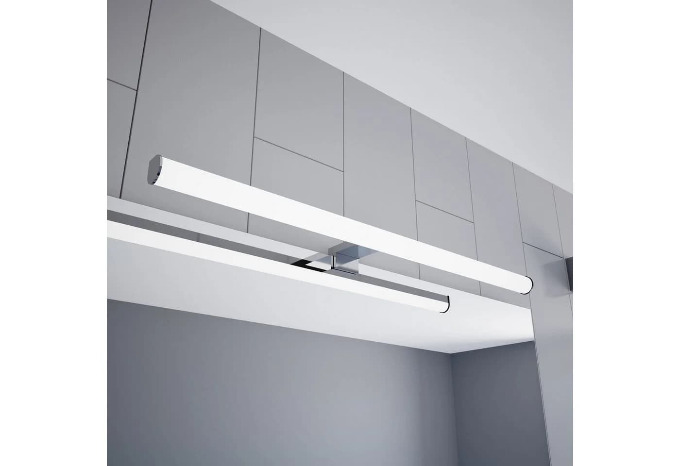 kalb LED Spiegelleuchte 600mm verchromt neutralweiß - Bild 4