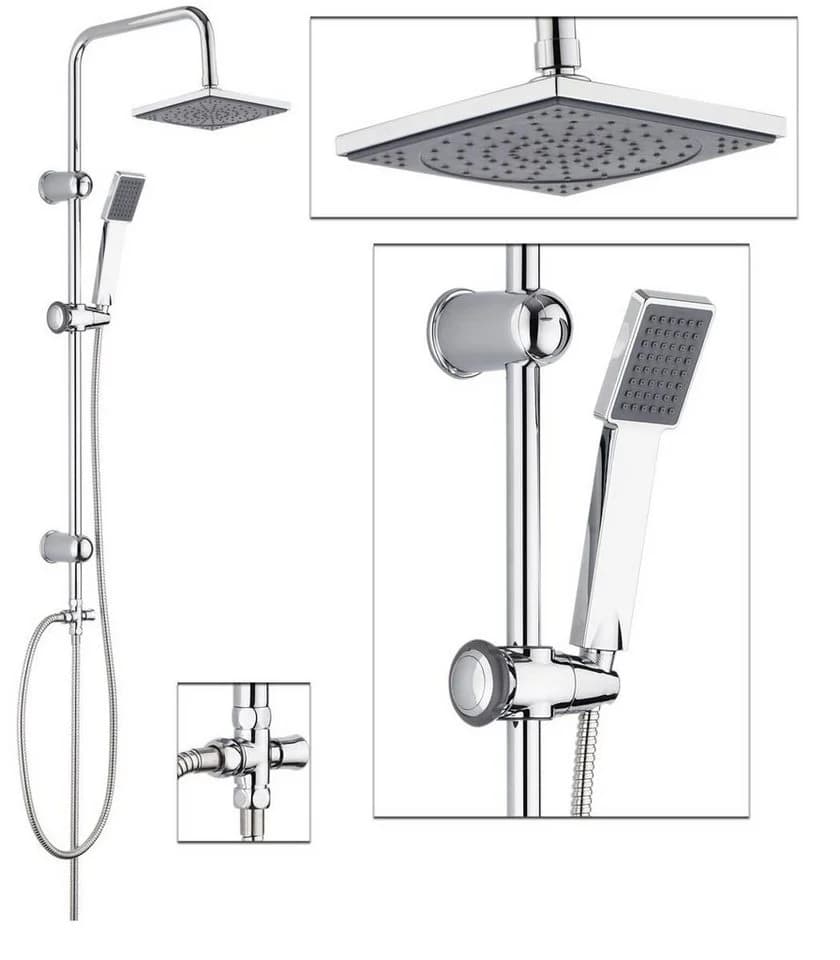 Tuganna Duschsystem FINE SHOWER 440002000 Duschsäule Chrom