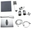 Tuganna Duschsystem FINE SHOWER 440002000 Duschsäule Chrom Bild 3
