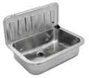 Tuganna Waschbecken Ausgussbecken Edelstahl 49,5 cm Bild 2