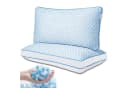 Klyvvo Gel Memory Foam Kissen mit Höhenverstellung & abnehmbarem Bezug Bild 2