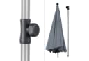 TLGREEN Sonnenschirm 200 cm mit UV-Schutz Grau Bild 4