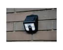 Best Direct® Vigilamp Solarleuchte mit Bewegungssensor, 4 LEDs, Schwarz, IP44 Bild 1