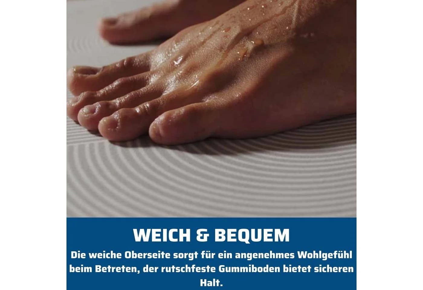 Best Direct® Badematte Hydrowonder Super Absorbent Grau - Bild 4