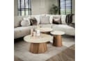 Sitheim-Europe Romano Couchtisch-Set 3er Keramik Travertin Bild 2