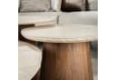 Sitheim-Europe Romano Couchtisch-Set 3er Keramik Travertin Bild 3