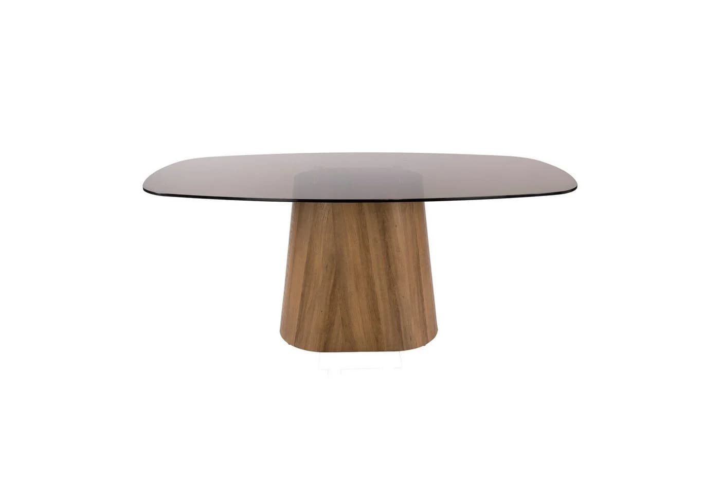 Sitheim-Europe Esstisch TINTO CENTRO Oval Braun Bronze Glas - Bild 5