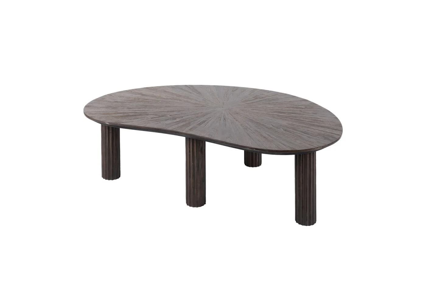 Sitheim-Europe Couchtisch MAYA TEAK 110cm Massiv Teak Espresso (2er Set) - Bild 3