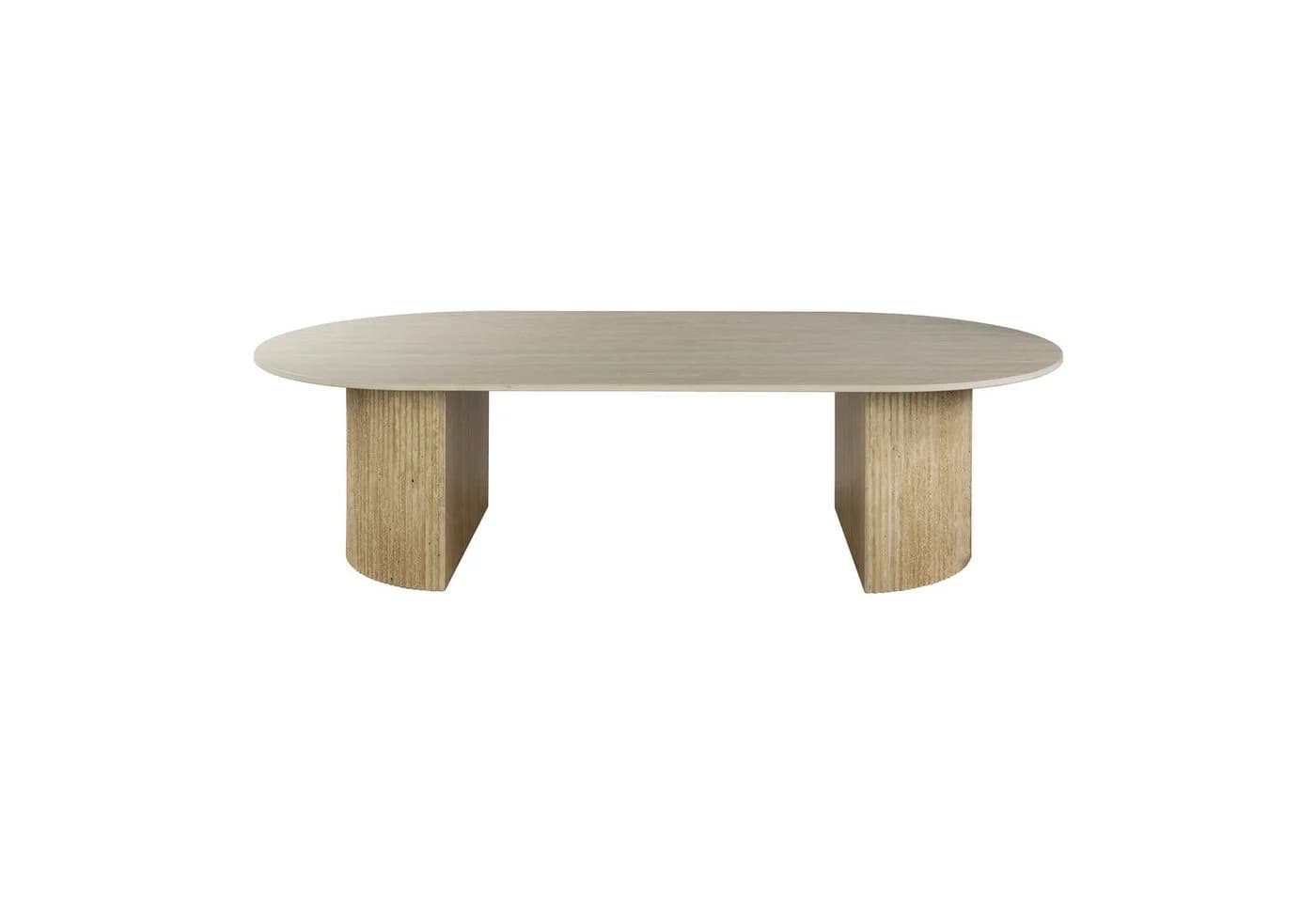 Sitheim-Europe Couchtisch ROMANO Arch 135cm Keramik Travertin - Bild 3