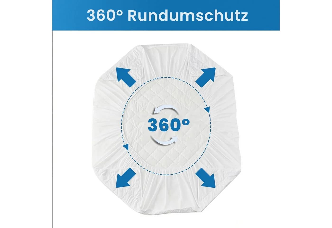 Livessa Matratzenauflage Gesteppte Mikrofaser Kapitone - Bild 5