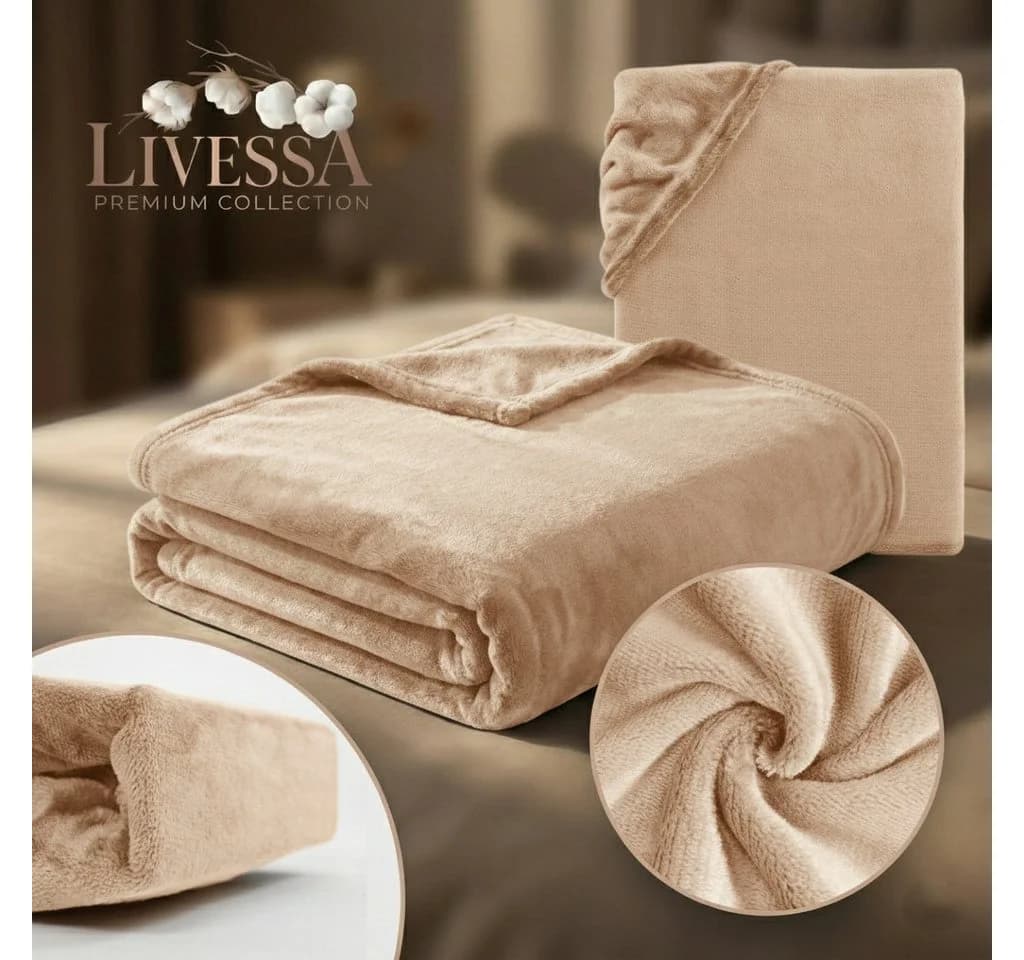 livessa Spannbettlaken Cashmere Touch mit Rundumgummizug - Bild 5