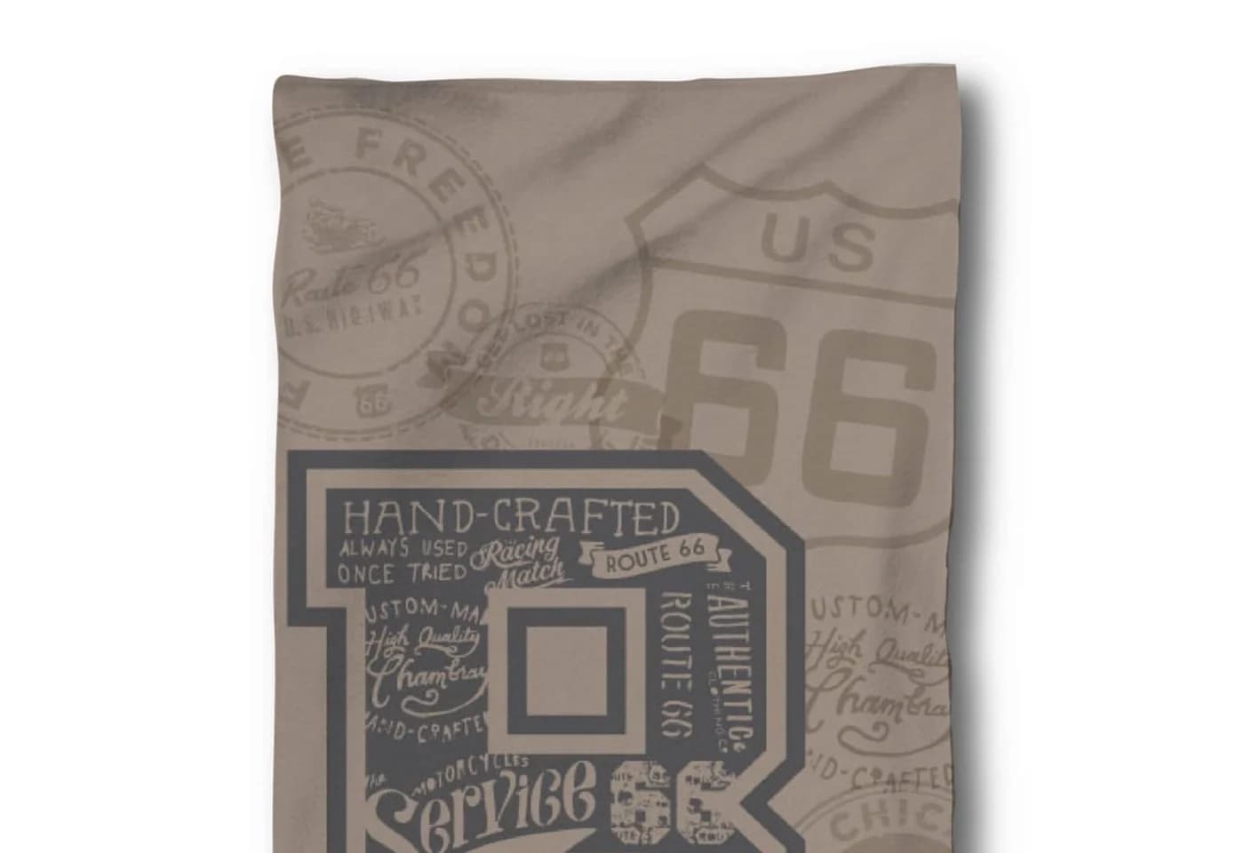 ESPiCO Strandtuch Route 66 The old Highway Frottee Badetuch
