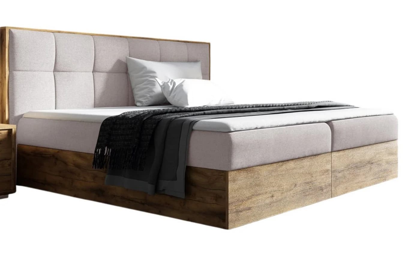 Fun Möbel Boxbett THANOS mit Bettkästen und Topper