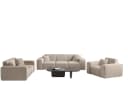 Fun Möbel Polstergarnitur Sofaset Designersofa CELES Premium 3-2-1 in Stoff Bild 2
