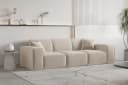 Fun Möbel Polstergarnitur Sofaset Designersofa CELES Premium 3-2-1 in Stoff Bild 3