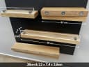 wood4hood Gewürzregal MAGNET Massive Eiche Bild 1