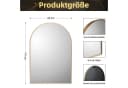 TLGREEN Wandspiegel 66x96cm Gold Sicherheitsspiegel Bild 3
