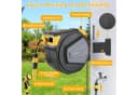 TLGREEN Gartenschlauch 30m mit Aufroller 180° schwenkbar Bild 4