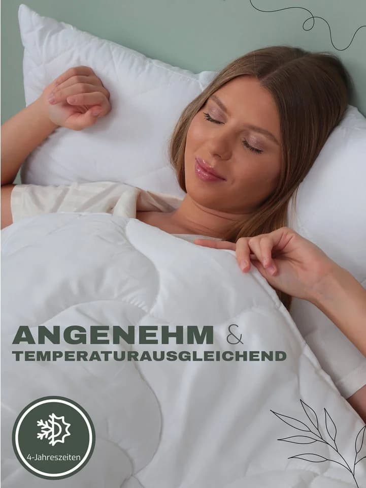 Livessa Mikrofaserbettdecke Hohlfaser Mikrofaserbezug - Bild 5
