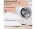 livessa Kopfkissen Microfaserkissen Hohlfaser Seitenschläfer Rückenschläfer 80x80 Bild 5