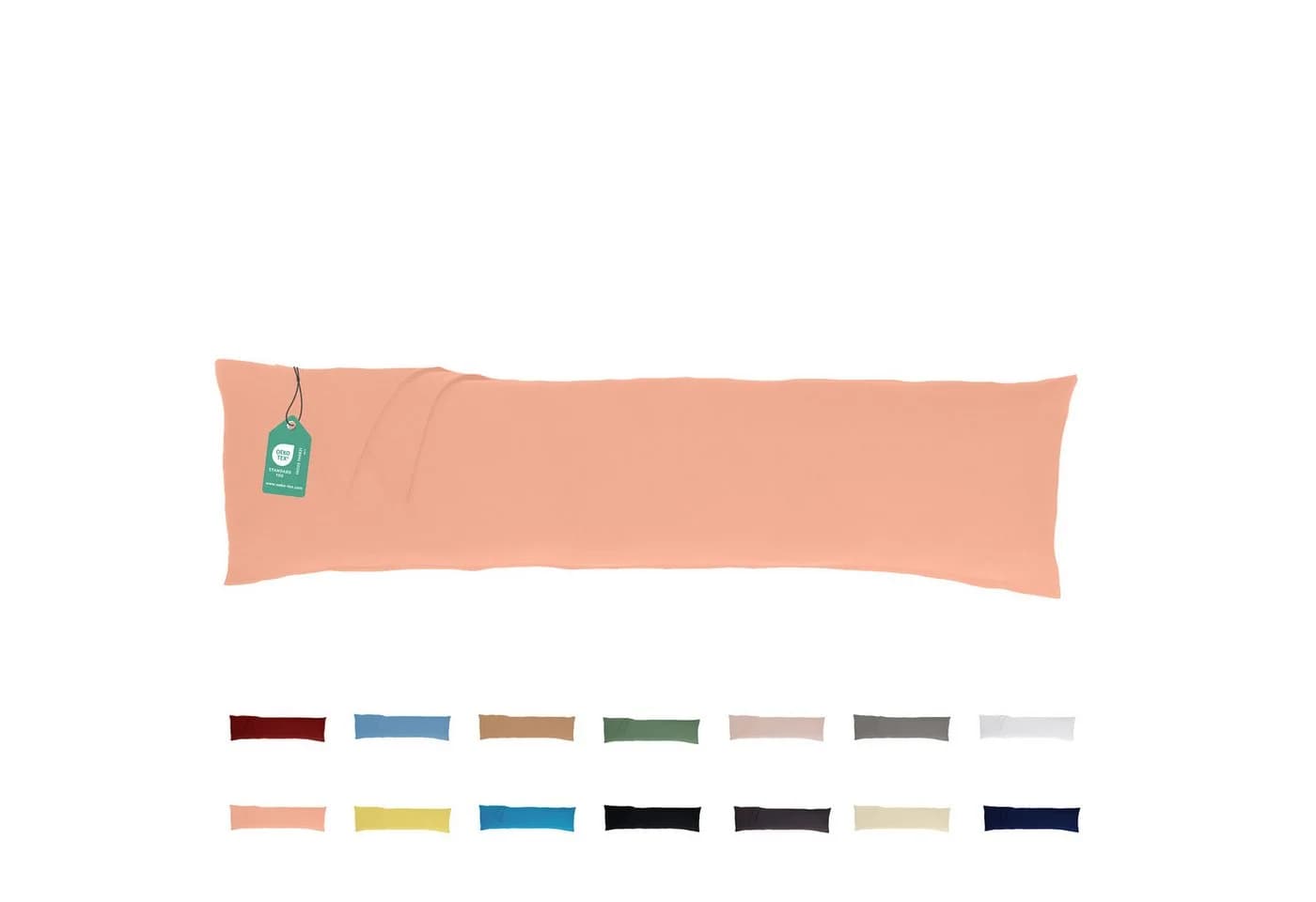 Livessa Seitenschläferkissen 40x145 cm Mikrofaser Kissenbezug Baumwolle - Bild 2