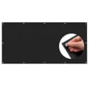 Youyijia Magnetisches Verdunkelungsrollo Zuschneidbar Schwarz Silber Bild 4