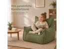 Youyijia Gartenlounge-Sessel mit Armlehnen Grün Chenille Bild 1