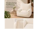Youyijia Gartenlounge-Sessel Beige mit Armlehnen Bild 4