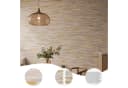 Youyijia 3D Wandpaneel 12pcs Selbstklebende Wandfliesen Grau/Gold Marmoroptik Bild 1