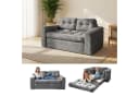 Youyijia Schlafsofa Bodensofa Grau mit Klappfunktion Bild 2