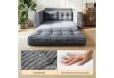Youyijia Schlafsofa Bodensofa Grau mit Klappfunktion Bild 4