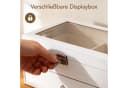 Youyijia Brillenkoffer 8 Fächer Schwarz Kunstleder Bild 5