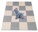 Youyijia Baby Spielmatte 20-teilig Grau/Cremeweiß EVA Schaumstoff Bild 2