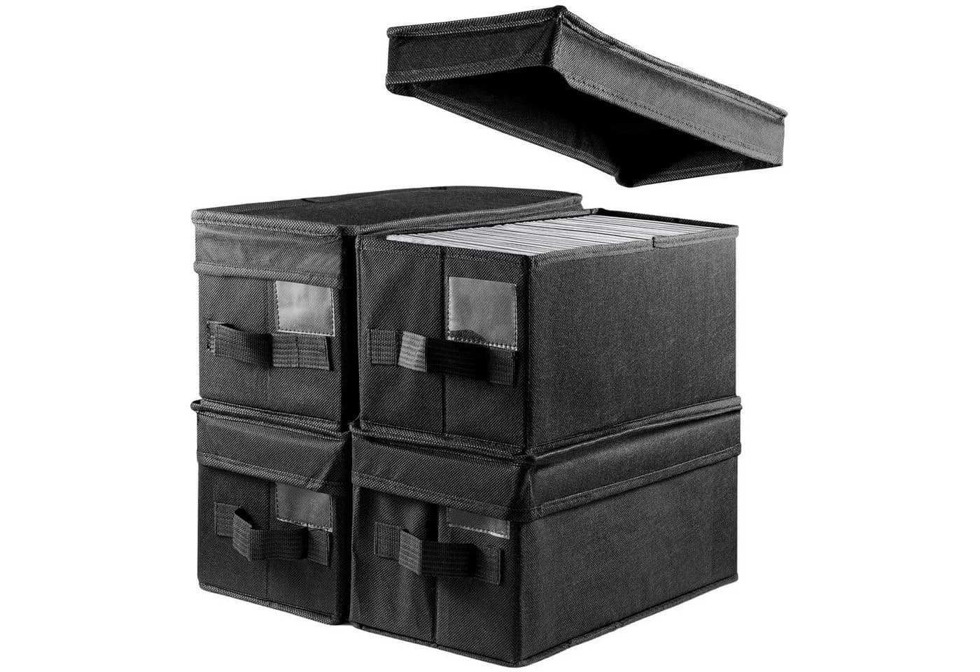 Youyijia CD-Aufbewahrungsbox 4er Set Transparent - Bild 2