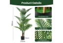 Youyijia Kunstpalme 180 cm Areca Palme Grün im Topf Bild 5