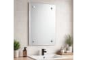 Youyijia Rahmenloser Wandspiegel rechteckig HD-Glas Bild 3