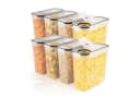Youyijia Vorratsdosen Set 4L 4-teilig Luftdicht Transparent Kunststoff Bild 2