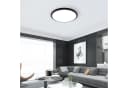 Riserva LED Deckenleuchte Schwarz Rund IP65 Feuchtraum 24W Bild 4