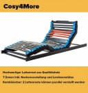 COSYWORLD Elektrischer Lattenrost 7 Zonen Ultraflach Bild 3