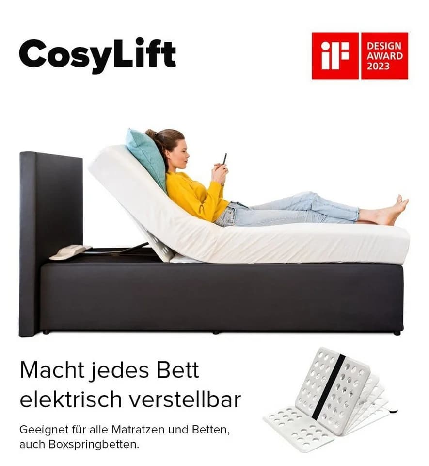 Lattenrost, Boxspringbett Add-On, Motor Lattenrost