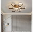 Moderne LED Deckenleuchte mit Metallrahmen und Acrylschirm Bild 1
